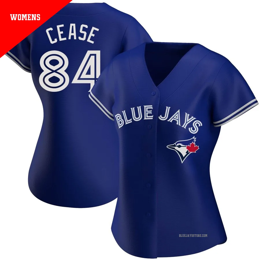 Women's Toronto Blue Jays Dylan Cease ＃84 Royal Replica Alternate Jersey